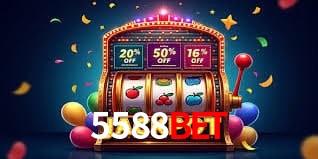 Imagem promocional da 5588BET mostrando a plataforma e suas vantagens
